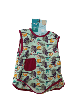 Babero Sin mangas Impermeable Oso Perezoso