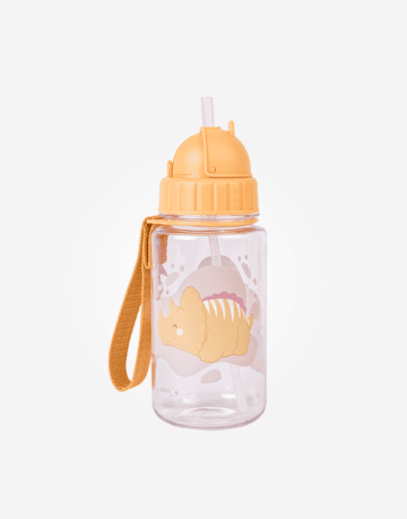 Botella con pajita Dinos
